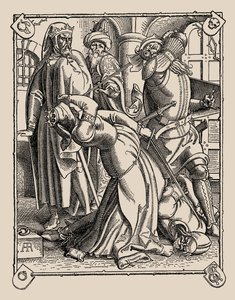Die Nibelungen。 1840-1841年，Gunther和Hagen和Kriemhild如何被杀死。