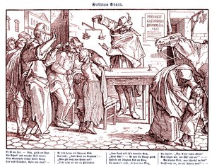 1848年的托坦茨。死亡证明了所有人都是平等的 作者 阿尔弗雷德·雷特尔
