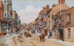 Broad Street，莱姆里吉斯 作者 阿尔弗雷德·罗伯特·昆顿