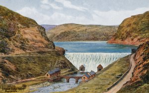 Caban Goch Dam，Rhayader 作者 阿尔弗雷德·罗伯特·昆顿