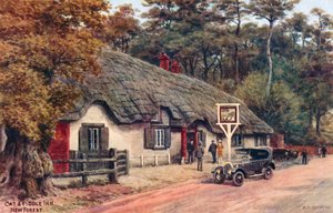 Cat and Fiddle Inn，新森林 作者 阿尔弗雷德·罗伯特·昆顿