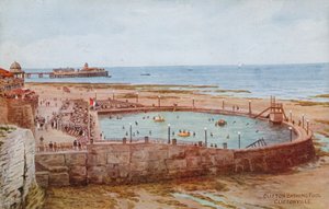 Clifton Bathing Pool，克利夫顿维尔 作者 阿尔弗雷德·罗伯特·昆顿