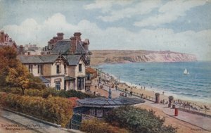 Esplanade和Culver Cliffs，Sandown，I of Wight 作者 阿尔弗雷德·罗伯特·昆顿