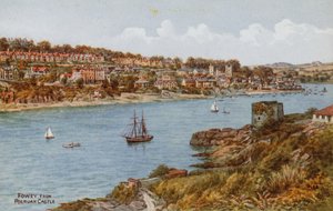 Fowey，来自Polruan城堡