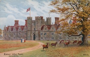 Knole，West Front，Sevenoaks 作者 阿尔弗雷德·罗伯特·昆顿