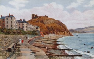 Marine Terrace und Castle，Criccieth 作者 阿尔弗雷德·罗伯特·昆顿