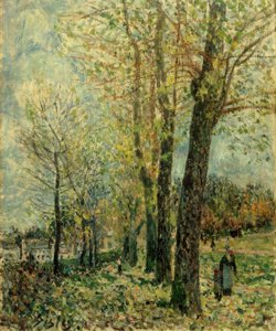 A.Sisley，莫雷特周围的风景 作者 阿尔弗雷德·西斯利