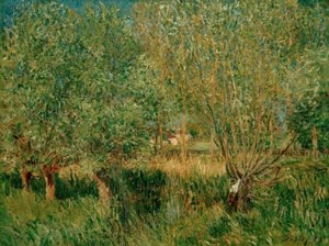 A.Sisley，奥凡河畔的梅多斯 作者 阿尔弗雷德·西斯利