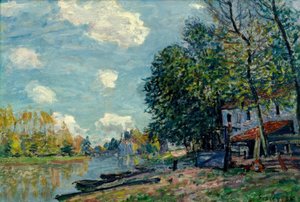Moret-贷款银行 作者 阿尔弗雷德·西斯利