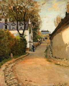 Rue de la Princesse, Louveciennes, looking North, c.1873 (oil on canvas)   1450863   zh       chinese Successfully Translated  Original: The Field Byre Translat: The Field Byre 1404837 zh chinese Successfully Translated Original: Pilz und Wald 4 Translat:  作者 阿尔弗雷德·西斯利