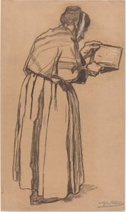 女性阅读 作者 阿尔弗雷德·埃米尔·史蒂文斯（Alfred Emile Stevens）