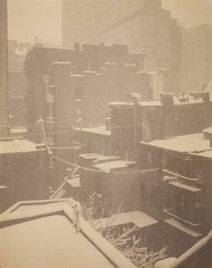 来自后窗的291，1915。 作者 阿尔弗雷德·斯蒂格利茨