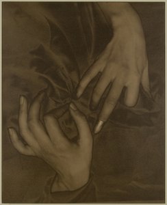 乔治亚-奥基夫--《手和顶针》，1919年。