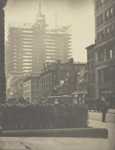 新旧纽约》，1910年。 作者 阿尔弗雷德·斯蒂格利茨