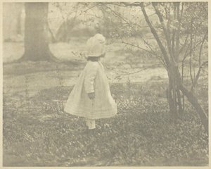 春天--孩子》，1901年。 作者 阿尔弗雷德·斯蒂格利茨