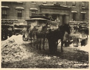 航站楼，1893年。 作者 阿尔弗雷德·斯蒂格利茨