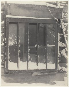 窗户木窗、玻璃窗、雪窗 作者 阿尔弗雷德·斯蒂格利茨