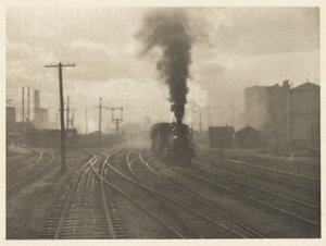 XIII.人类之手》，底片，1902 年；印刷品，1911 年（纸质照相凹版画） 作者 阿尔弗雷德·斯蒂格利茨