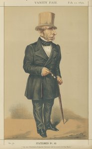 John Somerset Pakington 先生（彩色石版画）