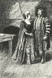 玛格丽特罗珀，托马斯莫尔爵士的长女，于1535年访问她的父亲