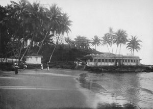 拉维尼亚山酒店和沐浴馆，约建于1890年，1910年 作者 阿尔弗雷德·威廉·阿曼杜斯板