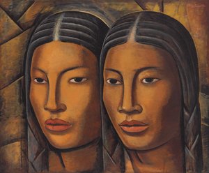 双胞胎；拉斯杰梅拉斯，约 1930 年（布面油画）
