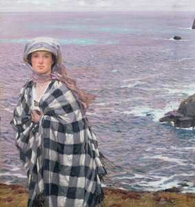 The Checked Shawl，1915