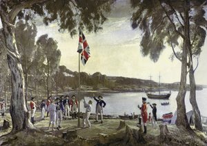 1788年1月26日，亚瑟·菲利普上尉创立澳大利亚