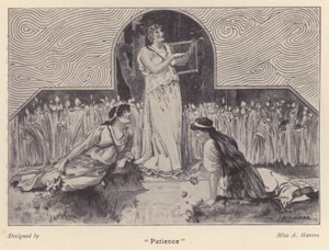 “耐心”（石版画） 作者 爱丽丝·哈弗斯