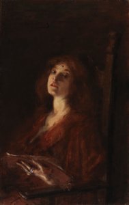 一首歌曲，约1895年。 作者 爱丽丝·派克·巴尼