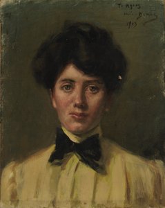艾格尼丝，1903年。 作者 爱丽丝·派克·巴尼