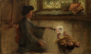 日本摇篮曲，约1903年。
