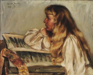 Natalie and Missal, 1890.