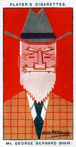 乔治·伯纳德·肖，爱尔兰剧作家，1926年。
