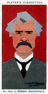英国首相拉姆齐·麦克唐纳（Ramsay MacDonald），1926年。 作者 阿里克·PF·里奇