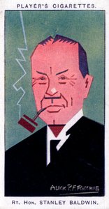 斯坦利·鲍德温（Stanley Baldwin），第一任伯爵，英国总理，1926年。