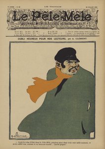忘了为我们的读者感到高兴。 Pele-Mele的插图，1902年