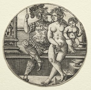 1520年代的火星，金星和丘比特。