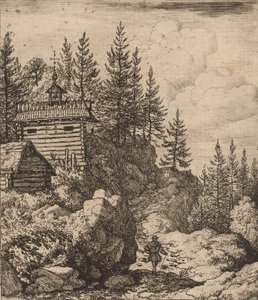 礼拜堂，大概是1645-1656年。 作者 阿拉特·范·埃弗丁根