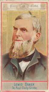 刘易斯·贝克（Lewis Baker），《圣保罗日报》（St. Paul Daily Globe），出自美国编辑《 N1为艾伦和金特...（N1）》，1887年。 作者 大家
