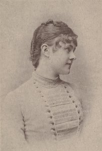 Lili Rupp，来自女演员系列N67，宣传Virginia Brights Cigarettes for A...，约1888年。 作者 艾伦和金特