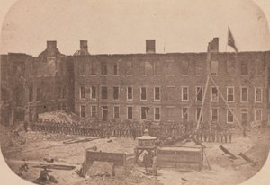 萨姆特堡的撤离，1861年4月，1861年4月。 作者 阿尔玛 A.佩洛特。