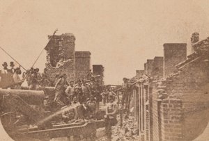 萨姆特堡的撤离，1861年4月，1861年4月。 作者 阿尔玛 A.佩洛特。