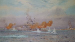 HMS Albion由Capt.A. Walker-Heneage指挥，于1915年完成了对达达尼尔海峡外堡垒的破坏，1925年