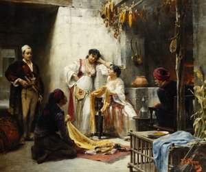 艰难的决定，1893年 作者 阿洛伊斯·汉斯·施拉姆