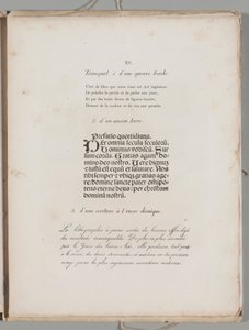 石版画的艺术印刷字母，图版 XV 作者 阿洛伊斯·塞内费尔德（Alois Senefelder）
