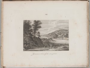 石版画的艺术河流风景，图版 XIII