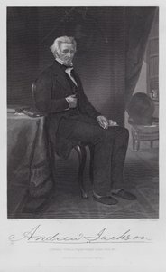 Andrew Jackson (engraving) 作者 阿隆佐（后）查佩尔