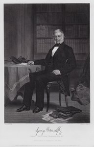 George Bancroft (engraving) 作者 阿隆佐（后）查佩尔
