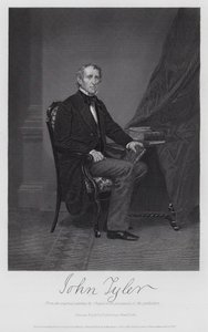 John Tyler (engraving) 作者 阿隆佐（后）查佩尔